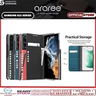 ARAREE Case Samsung S22 Ultra Plus ARAREE MUSTANG Diary Folio 3 Cards Casing - Primary Focuss