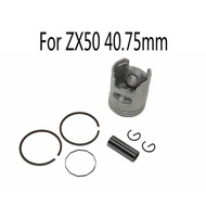 Motorcycle Engine Parts Modified 40.75mm Cylinder Pistons & Rings Kit For Honda AF55-57 Z4 ZX50 2 S