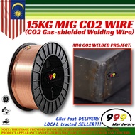 999 CO2 MIG welding wire 15KG X 0.8mm/ MAG welder wire/ Gas-shielded welding wire/ Coil Copper MB15/