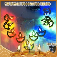 🪔Diya Lamp 2M 10LED Diwali Deepavali Lights Fairy Lights Battery Operated Lights For Indian Diwali D