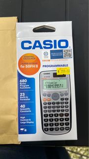 Casio計數機 fx50fh II [HKEAA approved]