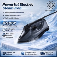 Planwith Steam Iron Seterika Wap 4200W Portable Steam Iron Thousand/Wet two irons Them Automatic Pow