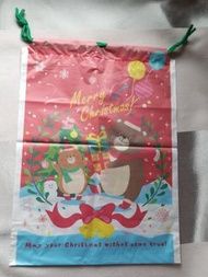 聖誕節禮物包裝袋 索繩袋