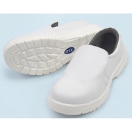 [LOCAL SG STOCK] White Cleanroom ESD Steel-toe Safety Shoes - Flexible and water-resistant