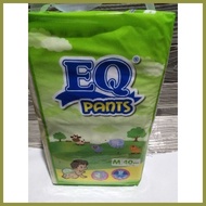 ⊙ ☈ EQ Medium Pants 40pcs diapers