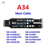 Motherboard Connector Charging Board Flex Cable For Samsung Galaxy A34 5G A346B A346B/DS A346E A346 