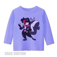 CHILDREN'S CLOTHES, CHILDREN'S T-SHIRT, INDIGO PARK GAME SALEM THE SKUNK