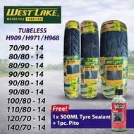 WESTLAKE Motorcycle Tire Tubeless 70/90-14,80/80-14,80/90/14,90/90-14,90/80-14,100/80-14,110/80-14