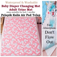 Changing Mat Baby Diaper Changing Pads Covers Blanket Mattress Protector Bedsheet 婴儿隔尿垫成人姨妈垫产后月子Pelapik Kalis Air Telap