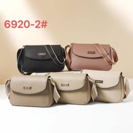 ALONG94 NEW FASHION Sling bag 6920-2C /WITH POUCH HIGH QUALITY 