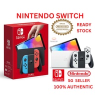 Nintendo Switch OLED Console, Gen2, Splatoon3, Mario Red Edition, 100% Authentic