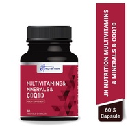 [JH NUTRITION] MultiVitamins&Minerals Plus COQ10-for heart,blood pressure