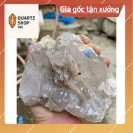 Original rough white quartz stone for home decoration, high energy purification 4.5cm, weight 750gra