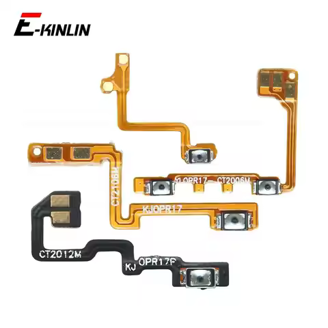 Power ON OFF Mute Switch Control Key Volume Button Flex Cable For OPPO R15 R17 RX17 Pro Neo R15X Rep