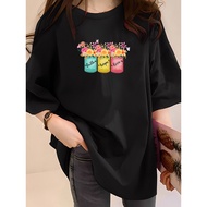 2G7800 T shirt Women Clothes Tshirt Blouse T shirt Plus Size Tshirt Women's Streetwear T S