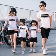 COUPLE FAMILY T-SHIRT FOREVER FAMILY TOP T-SHIRT