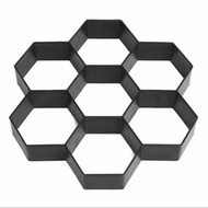 cetakan konblok paving blok semen taman hexagonal hexago jbphfg 1654vy