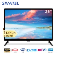 SIVATEL TV Led Digital 25 inch HD Ready Murah TV Led 21 inch 22 inch