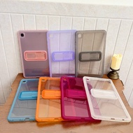 Translucent Jelly Texture Color Stand Cover for Samsung tab a7 lite t220 t225 a11 8.7 a9 plus Samsun