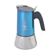 BIALETTI - 6杯裝不銹鋼電磁爐摩卡咖啡壺-藍色