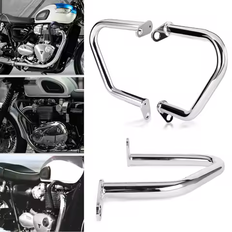 Bumper Engine Protection for Triumph Bonneville T100 T120 Engine Guard Bar Frame for Triumph Bobber 