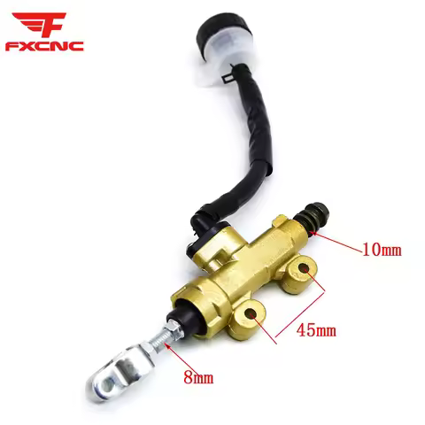 Universal 14mm ATV Go Cart Pit bike Motorcross Motorcycle Rear Brake Master Cylinder Pump For Honda