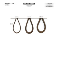 M510 Made In Japan Wax Leather Rope Webbing Cotton Bracelet Necklace 100cm/Unit M520 M560 [Gongmeng]