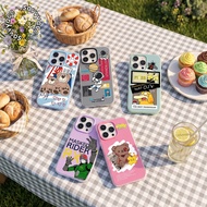 JELLY 2 IN 1 CASE CUTE CHARACTER FOR iphone 14 15 16 17 AIR PRO PROMAX CUTE CHARACTER MOTIF SG27 PRO