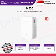Mercusys ME20 AC750 Dual Band Wi-Fi Range Extender