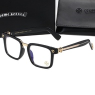 1002Chrome Hearts Glasses Men Women Same Style Anti-Blue Light Flat Glasses Square Glasses