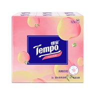 Tempo - Tempo得寶 12包*3 甜心桃味 手帕紙 #紙巾#Tissue#臉紙#香味#紙巾仔#手帕紙