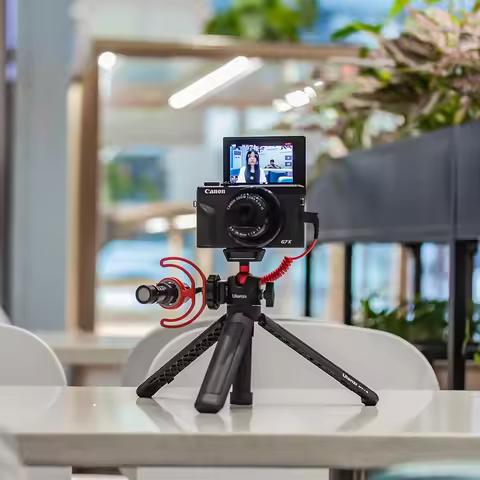 Ulanzi MT-16 Foldable Tripod Selfie Stick Mini Holder Bracket for Mobile Camera DSLR for Phone Cold 