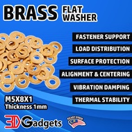 M5 Brass Washer - 1pc for 3D Printer