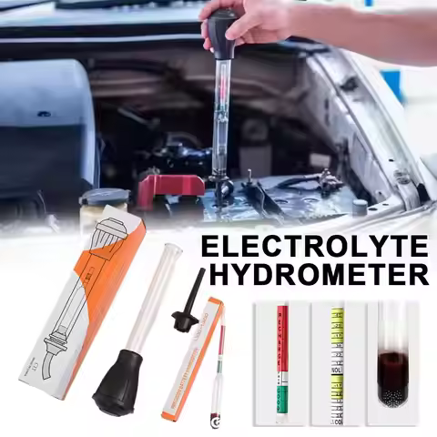 Automobile Safety Inspection Tools Car Vehicle Battery Hydrometer Quality Meter Density Analyzer Aci