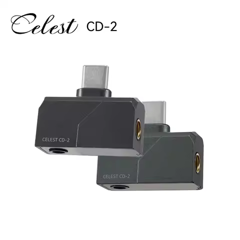 Celest CD-2 Portable Type-C to 3.5mm 4.4mm DAC Audio HiFi Earphone Decoder Headphone Amplifier For A