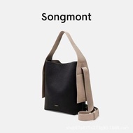 Songmont ear hanging handbag series, designer tote bag, fashionable commuting shoulder bag, underarm bag crossbody bag