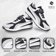 Wioz x Hertz - Children's Shoes H 4511 Hertz Brand Casual Hangout School Sneakers Black Combination