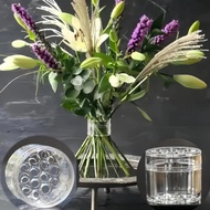 Dụng cụ cắm hoa định hình tạo dáng cành hoa giá đỡ Ikebana xoắn ốc có thể tái sử dụng nhiều lần