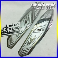 Ốp hông Air Blade 150 125 cc xi mạ crom - phụ kiện trang trí xe AB 2020 - 2021 - 2022