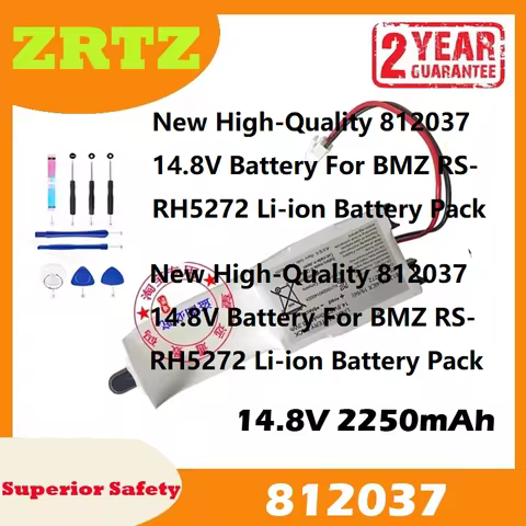 New High-Quality 812037 14.8V Battery For BMZ RS-RH5272 Li-ion Battery Pack