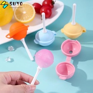 SUYO Silicone Popsicle Mold, Reusable Mini Silicone Ice Molds, Popsicle Tools with Removable Lids DIY Ice Pop Mold Bar
