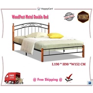 &lt;&gt;Queen Bed Metal Bed Frame/Double Bed/Bedroom Furniture/Katil Besi / Katil Kelamin/Katil Queen