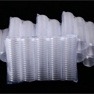 Coin protector Clear round 35 mm transparent coin capsule