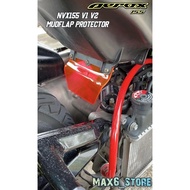 Yamaha NVX V1 V2 V3 Mudflap Acrylic Cover NVX155 Hugger Papan Siap Screw Stainless Steel AEROX 155 H