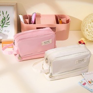 Penlab Large Capacity 4 Layers Pen Box Kawaii Pencil Cases Cute Pen Holder Pouch for Students Back t