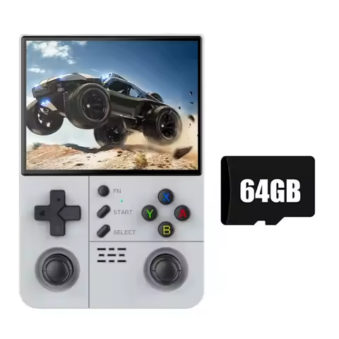 A32T-R40XX Pro MAX 64G Game Console 4.2Inch Screen Retro Wifi Games Player Open Source Support 18000