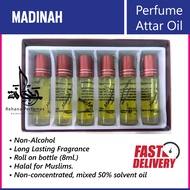 MADINAH - Perfume Attar Oil - (6 x 8ml)