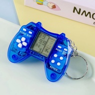 GANTUNGAN Gimbot Mini Game Console Keychain Tetris Keychain Old School Toy Legend Mini