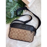 100% Authentic Coach Graham Men Camera Bag