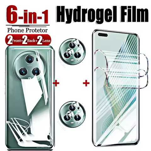6in1 Magic5 Pro Front Bacl Hydrogel Film for Honor Magic 5 Pro 5G Screen Protector Honer Magic4 Pro 
